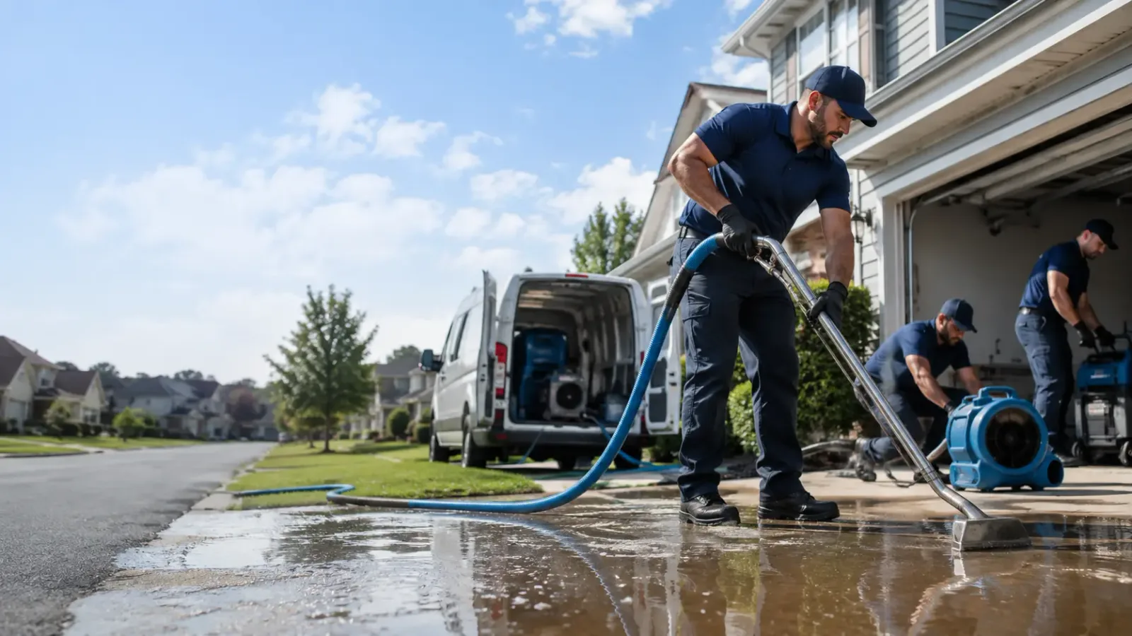 Flood Damage Restoration in Winslow, AZ